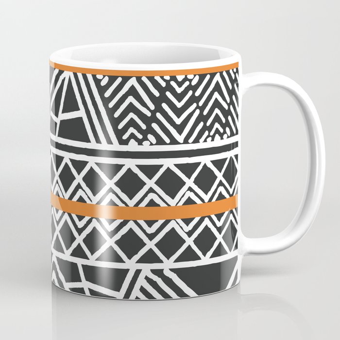 Tribal ethnic geometric pattern 022 Coffee Mug