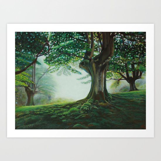 Fairy Tale Forest Art Print
