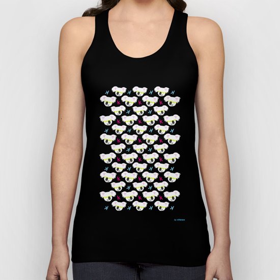 Koala pattern Unisex Tank Top