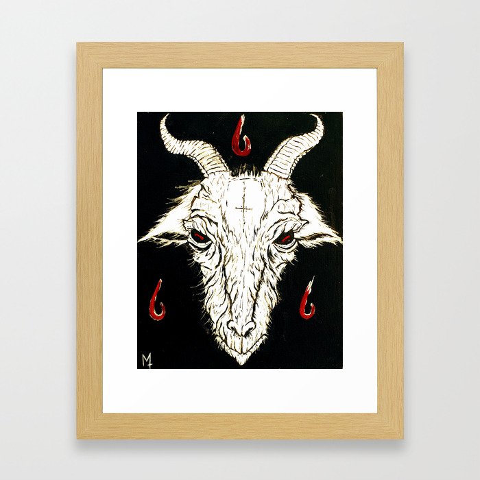 The Goat Framed Art Print