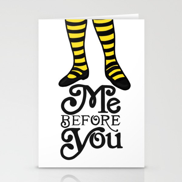 Me Before You Stationery Cards
