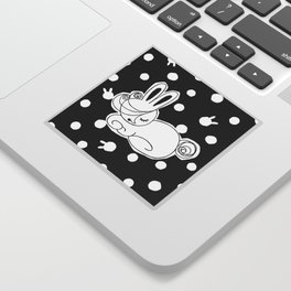 Rabbit Girl Sticker