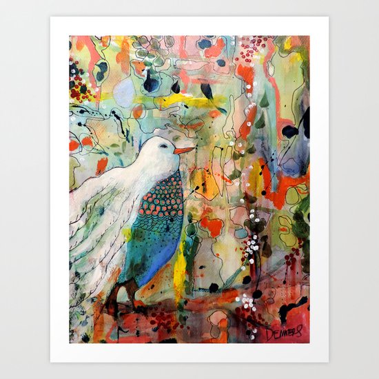 vers toi Art Print