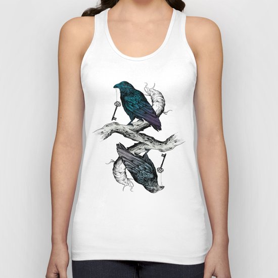 Raven's Key Night+Day Unisex Tank Top