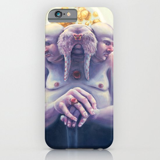 High Society Walrus iPhone & iPod Case