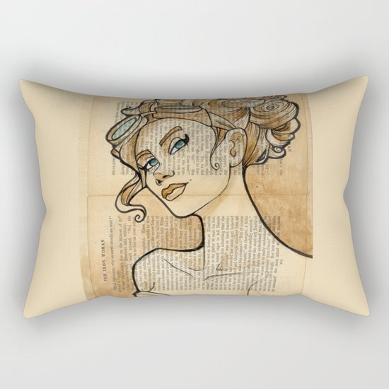 The Iron Woman 5 Rectangular Pillow