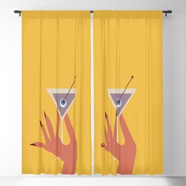 Vodka Martini - Boo Drink Blackout Curtain