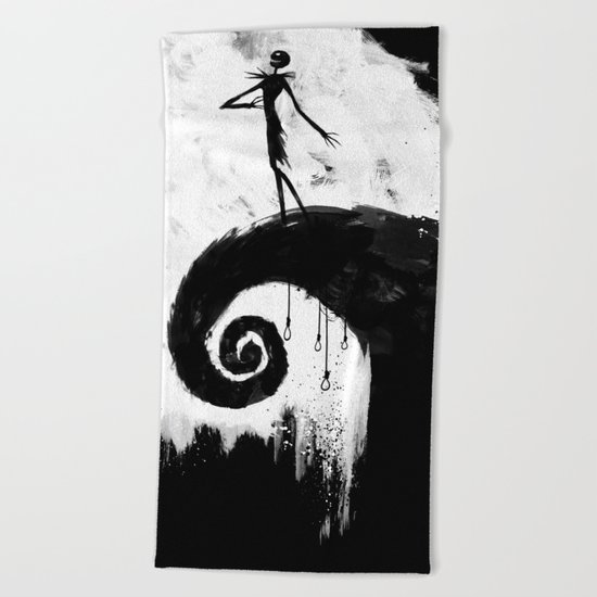 All Hallow's Eve Beach Towel