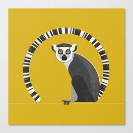 Ring Tailed Lemur Canvas Print