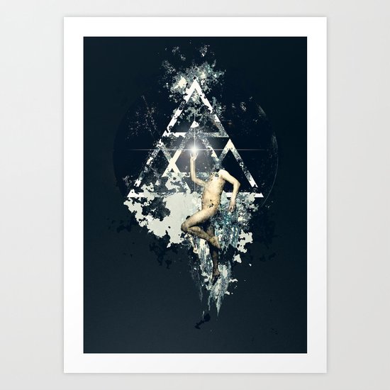 Omega Code poster Art Print
