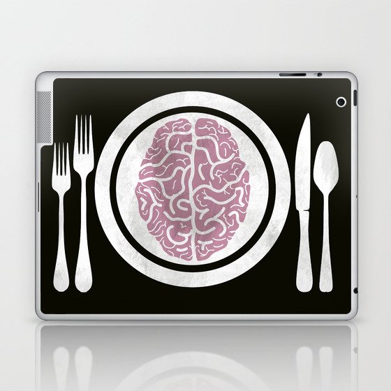 Brains for Dinner Laptop & iPad Skin