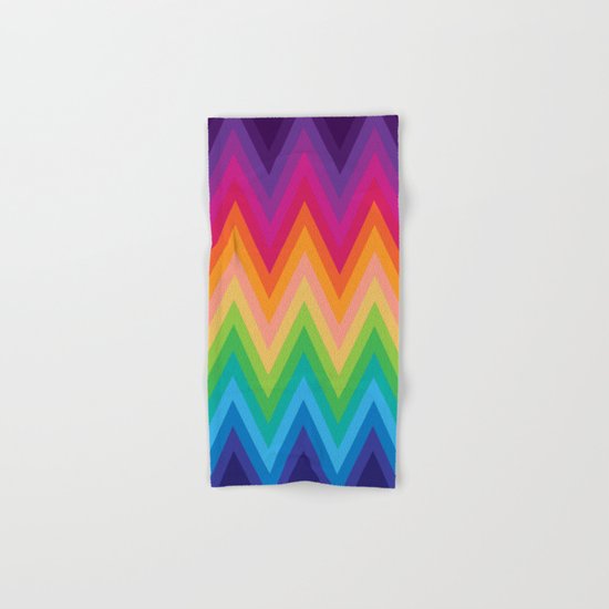 Zig Zag Chevron Pattern G291 Hand & Bath Towel
