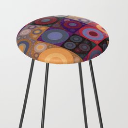 Circle in Square Counter Stool