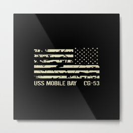USS Mobile Bay Metal Print