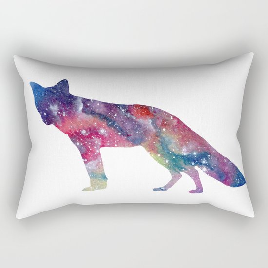 Cosmic Fox Rectangular Pillow