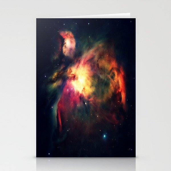 Orion NEbula Dark & Colorful : Hauntingly Beautiful Series Stationery Cards