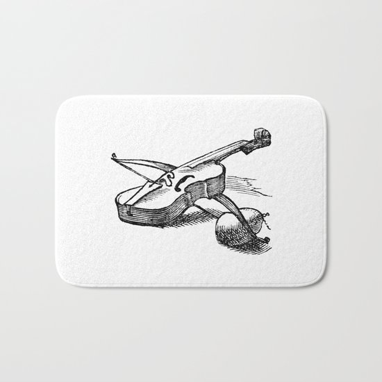 Violin Bath Mat
