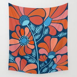 Flower Power IV Wall Tapestry