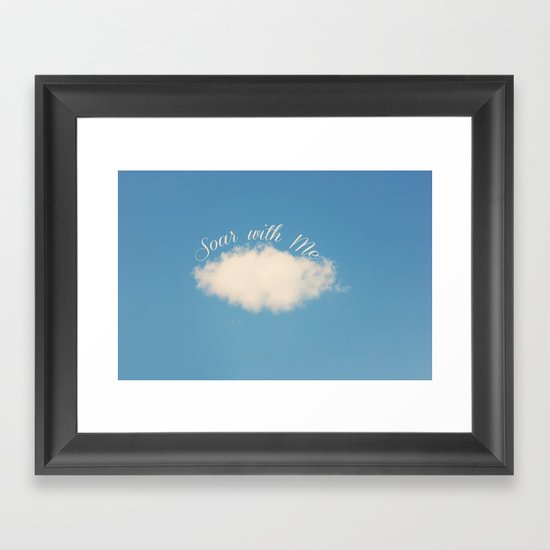 Soar with Me Framed Art Print