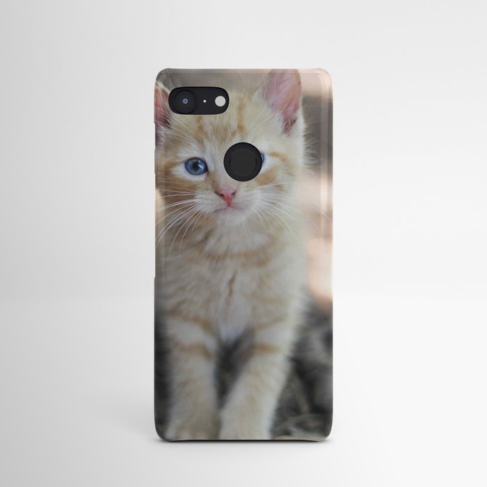Orange Kitten Android Case