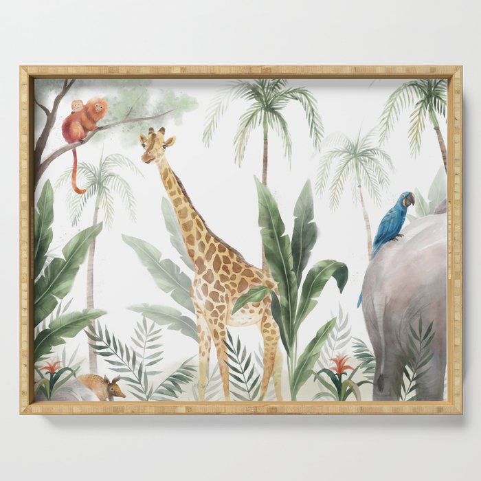 Clarice's Jungle Serving Tray