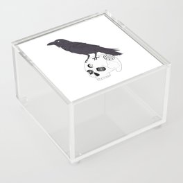 Skull & Crow Acrylic Box