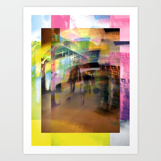 Thursday 10 January 2013: "...seen and done things..." Art Print