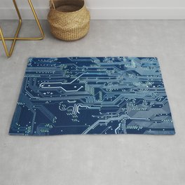 Electronic circuit board Area & Throw Rug