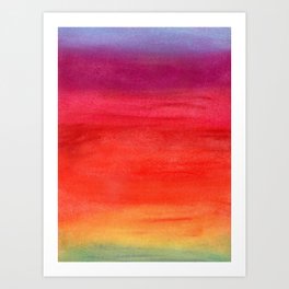 Sunrise Gradient I  Art Print