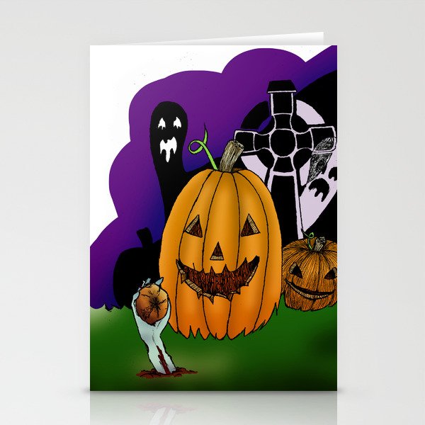 Pumpkin Stationery Cards