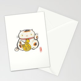 Maneki Neko [Special Lucky Toy Box] Stationery Cards