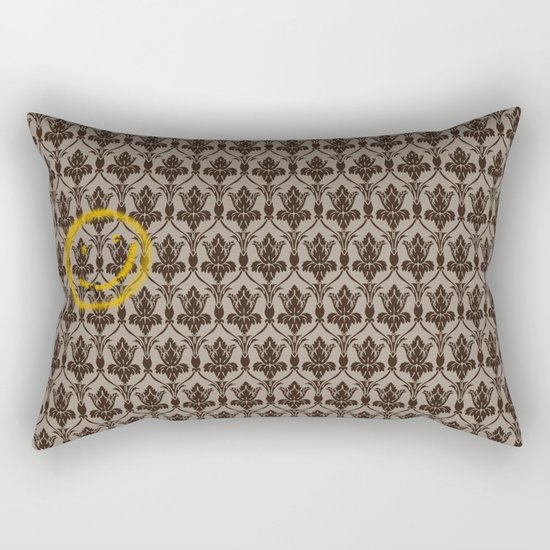 Sherlock Wallpaper Rectangular Pillow