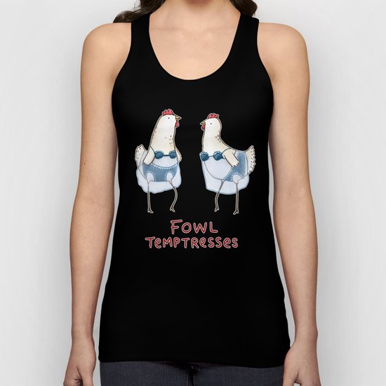 Fowl Temptresses Unisex Tank Top