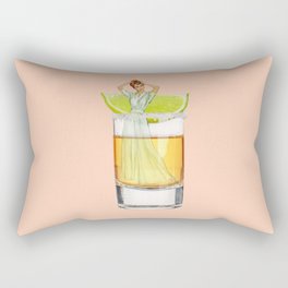 shoot your shot 4 peach Rectangular Pillow