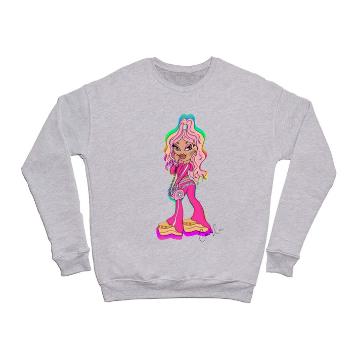 Carla Bratz Doll Crewneck Sweatshirt by Carla From Bankstown
