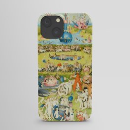 the Garden of Earthly Delights by Bosch iPhone Case