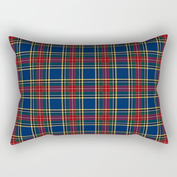 Clan MacBeth Tartan Rectangular Pillow