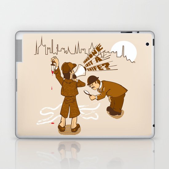 The worst Detective EVER Laptop & iPad Skin