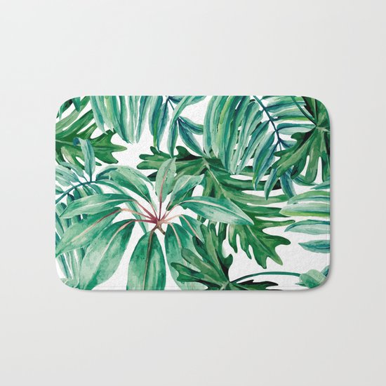 Tropical jungle Bath Mat