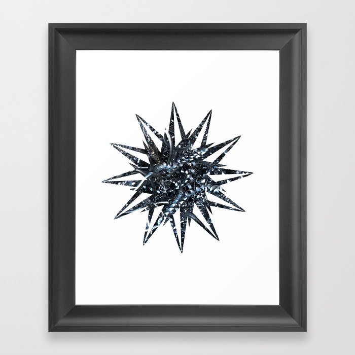 Metal Star Framed Art Print