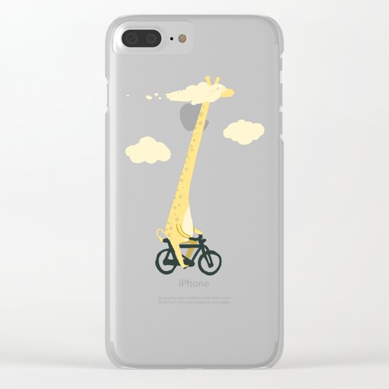 Head in the cloud Clear iPhone Case