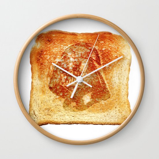 Darth Vader toast Wall Clock