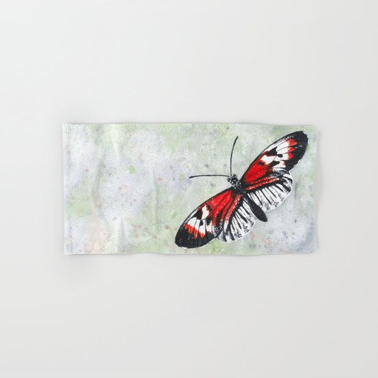 Piano key Butterfly Hand & Bath Towel