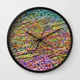 Electric Fence Wall Clock