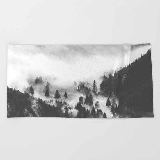 Ghostly Beach Towel