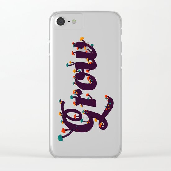 Grow Clear iPhone Case