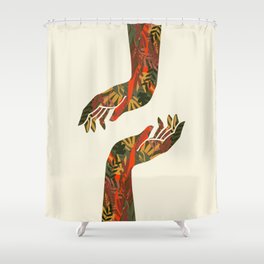 Hand by Hand #3 Shower Curtain
