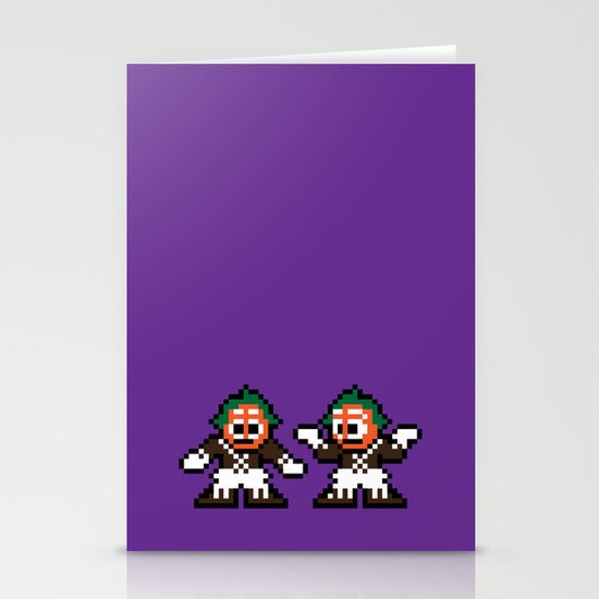 Pixelly Wonka Stationery Cards
