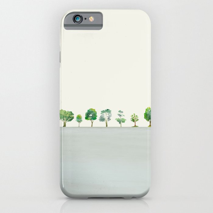 a row of trees iphone case a row of trees iphone case