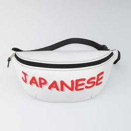 "JAPANESE " Cute Design. Buy Now Fanny Pack